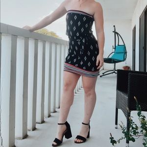 White House Black Market Strapless Dress